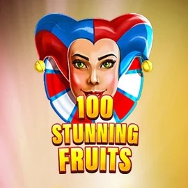 Logo of 100 Stunning Fruits from SYNOT Games at Casa Pariurilor Casino