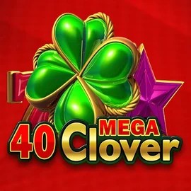 Logo of 40 Mega Clover from Amusnet Interactive at Casa Pariurilor Casino