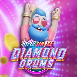Hyper Strike Diamond Drums slot visual from Gameburger Studios available on casapariurilor-casinos.es