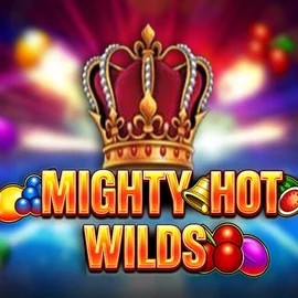 Mighty Hot Wilds online game logo by Inspired Gaming on casapariurilor-casinos.es